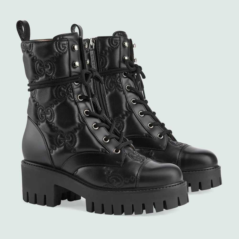 Gucci Leather boots - image 2