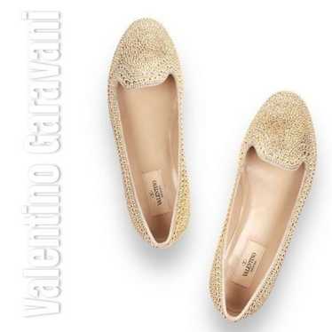 Valentino Garavani Glam Micro-Rockstud Ballet Fla… - image 1