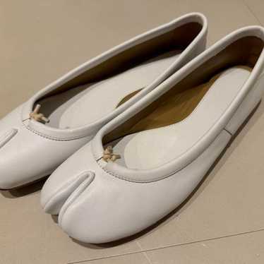 Maison Margiela Tabi Tabi Ballet Shoes White