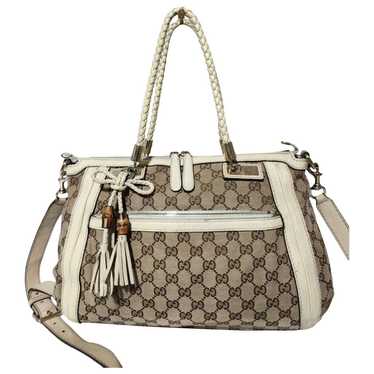 Gucci Bella cloth satchel