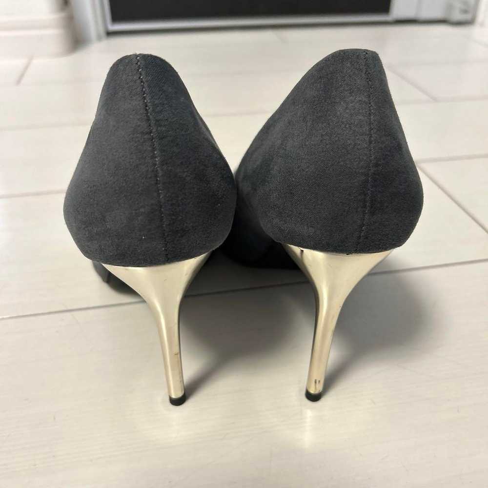 Randa Gray Suede Pointed Toe High Heel Pumps Size… - image 2