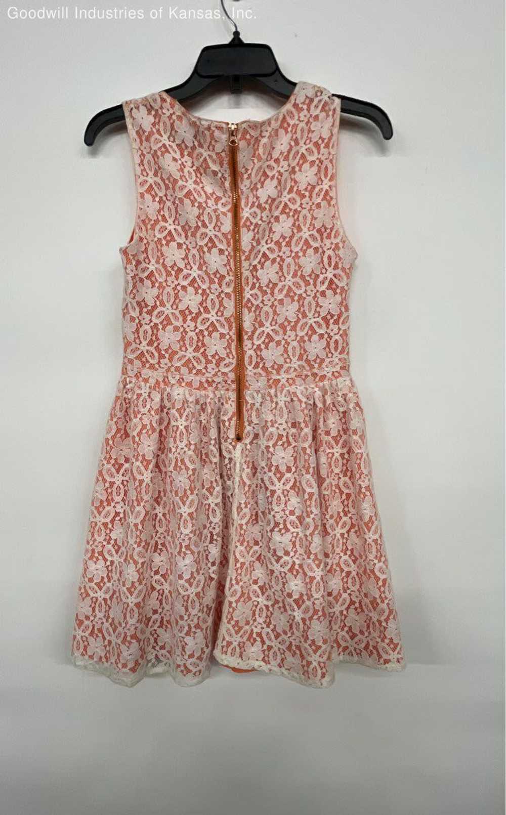 MinkPink Orange/White Lace Dress - Size S - image 7