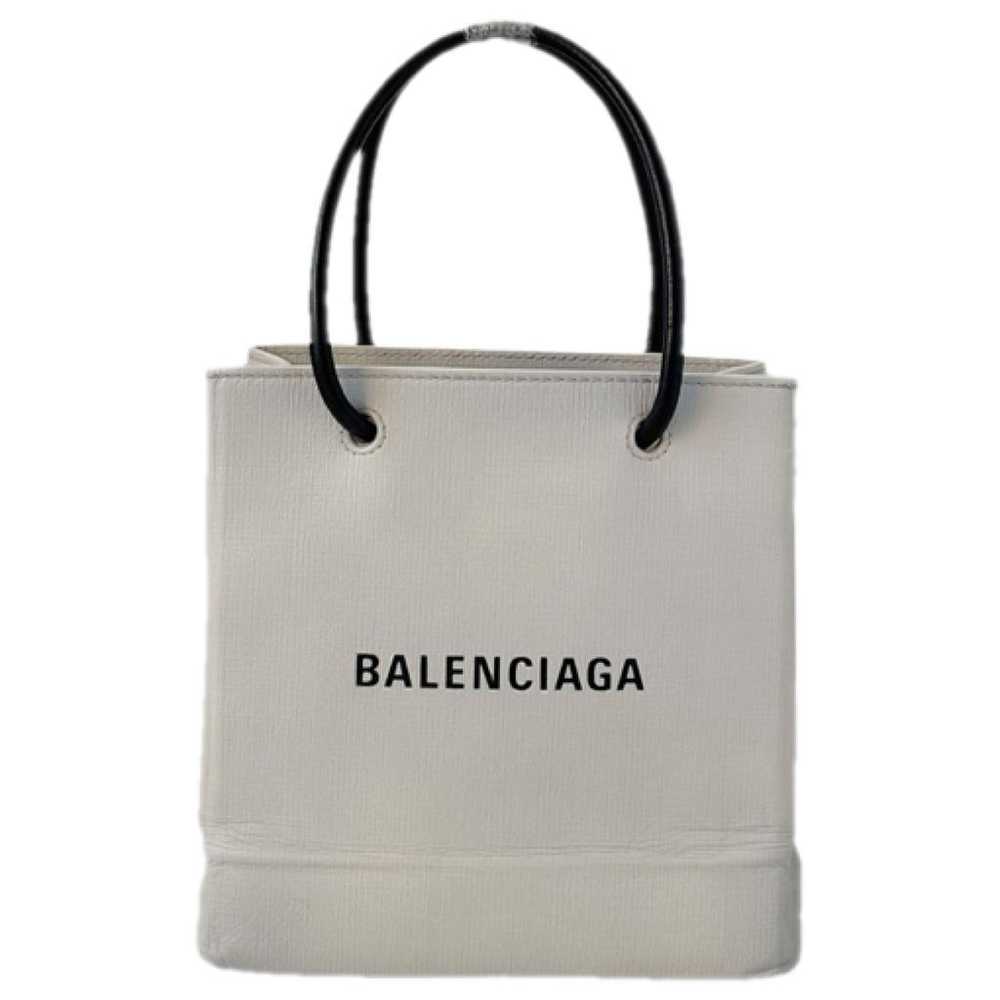 Balenciaga Shopping North South leather crossbody… - image 1