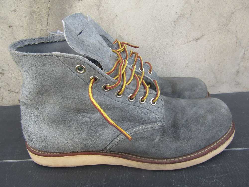 Red Wing Red Wing Round Toe 8144 Abilene Roughout… - image 6