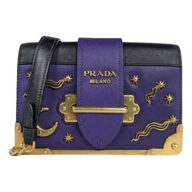 Prada Cahier leather crossbody bag - image 1