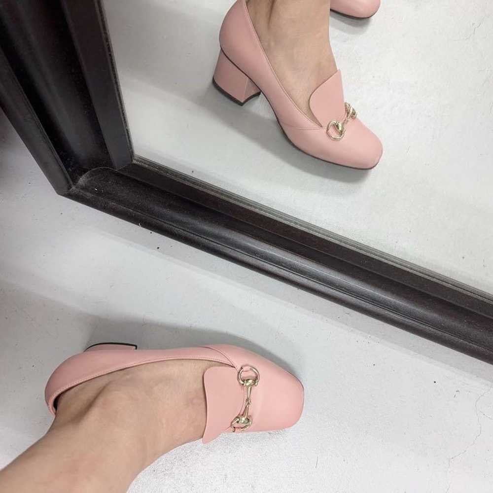 GUCCI shoes, pink pumps. - image 9