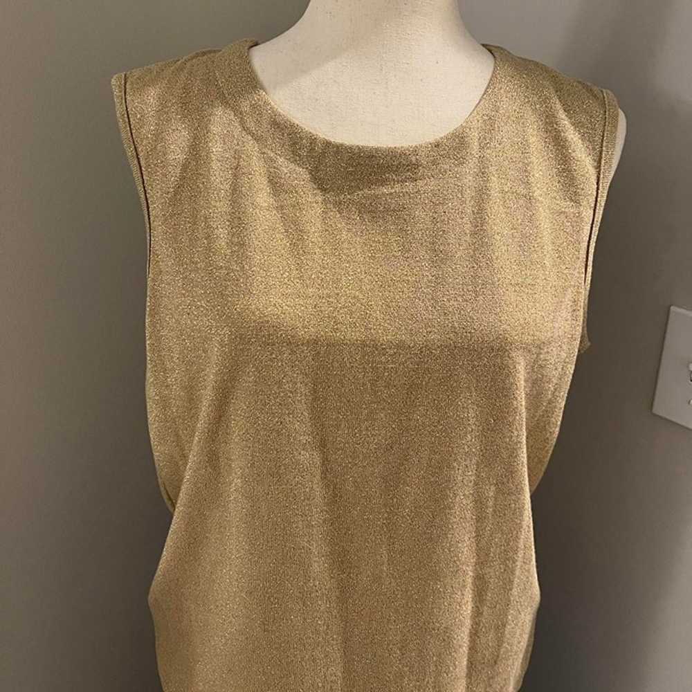 Vintage 90s Gold Bob Mackie - image 2