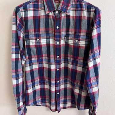 【Levis Levi's】Long sleeve check shirt vintage wom… - image 1