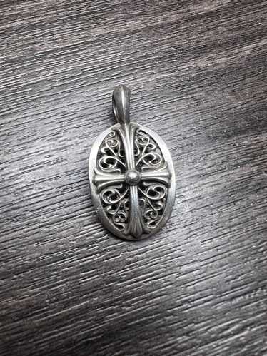 Chrome Hearts Chrome Hearts Oval Cross Pendant