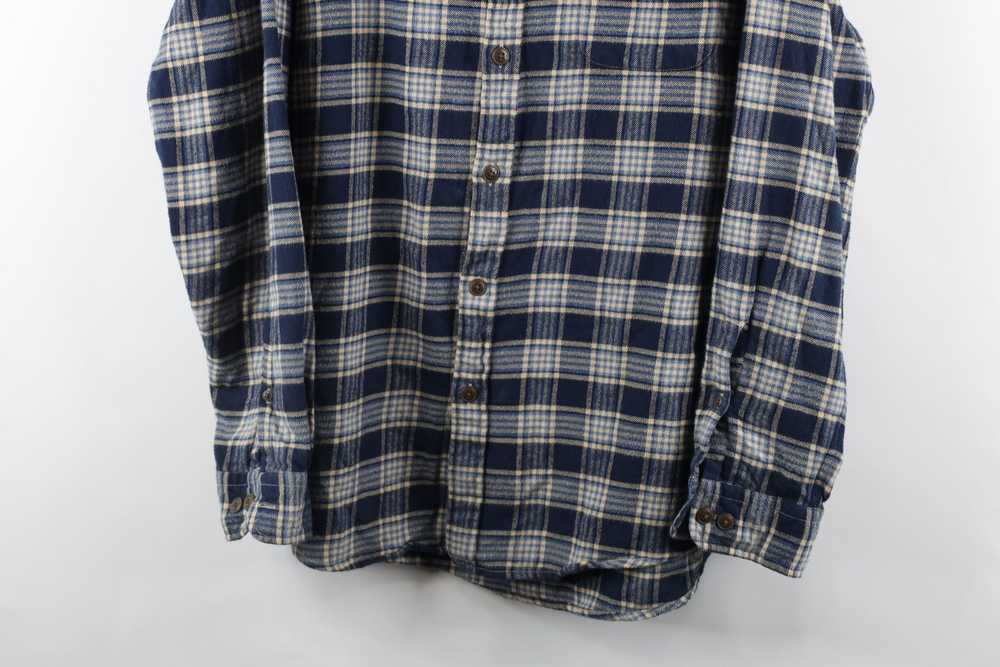 Lands End × Vintage Vintage Lands End Fit Flannel… - image 3