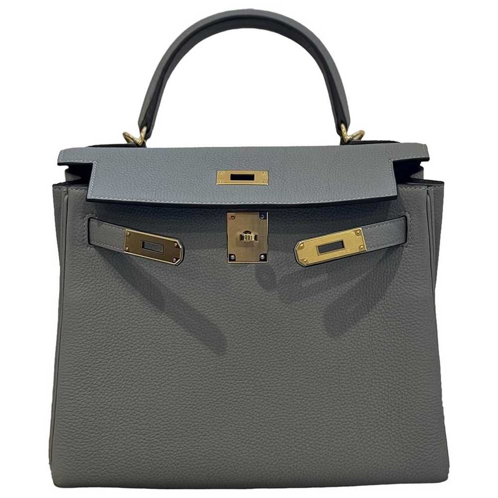 Hermès Kelly 28 patent leather handbag - image 1