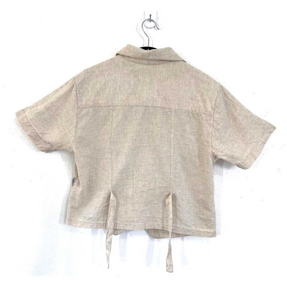 Vintage Casey & Max Shirt Top Womens Small Embroi… - image 2