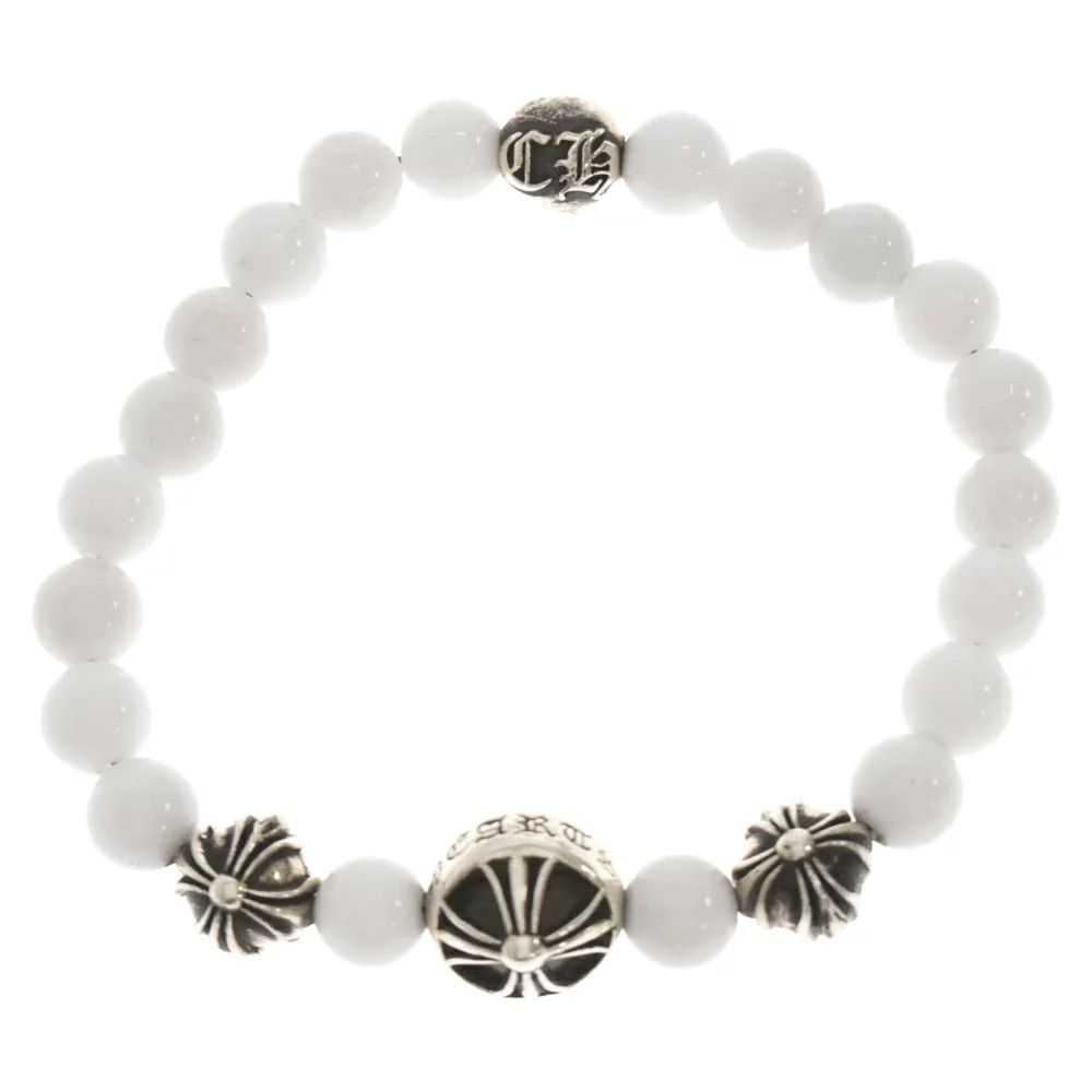 Chrome Hearts Chrome Hearts White Bead Bracelet - image 2