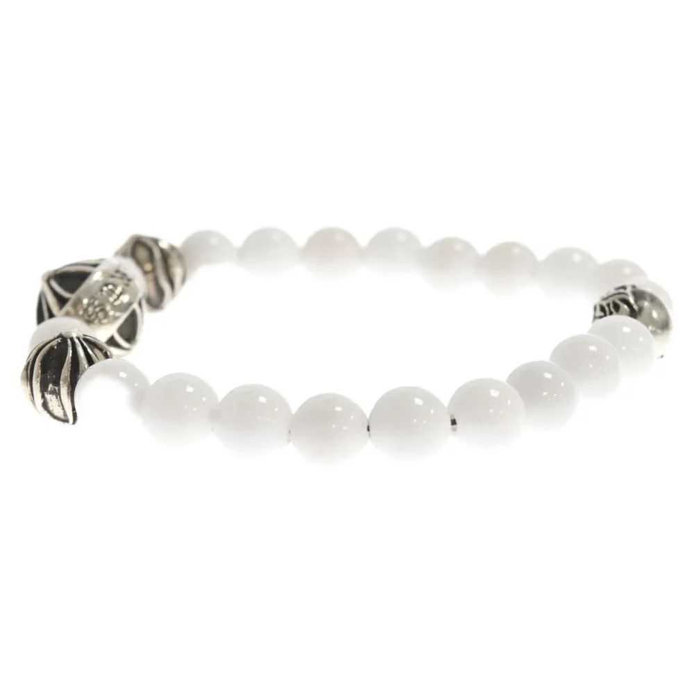 Chrome Hearts Chrome Hearts White Bead Bracelet - image 3