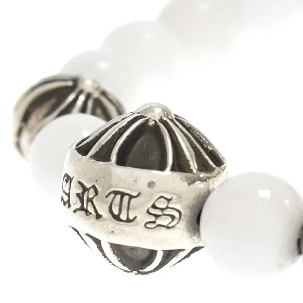 Chrome Hearts Chrome Hearts White Bead Bracelet - image 6