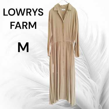 LOWRYS FARM Beige Shirt Dress M