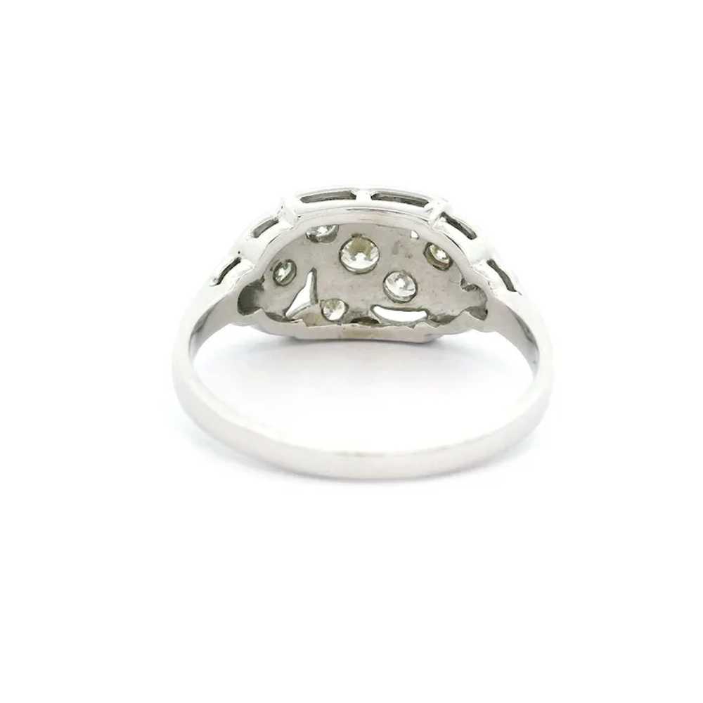 Vintage 14k White Gold 0.30ctw High Quality Diamo… - image 11