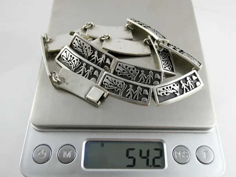 Los Ballesteros Taxco Mexico Sterling Silver Glyp… - image 12