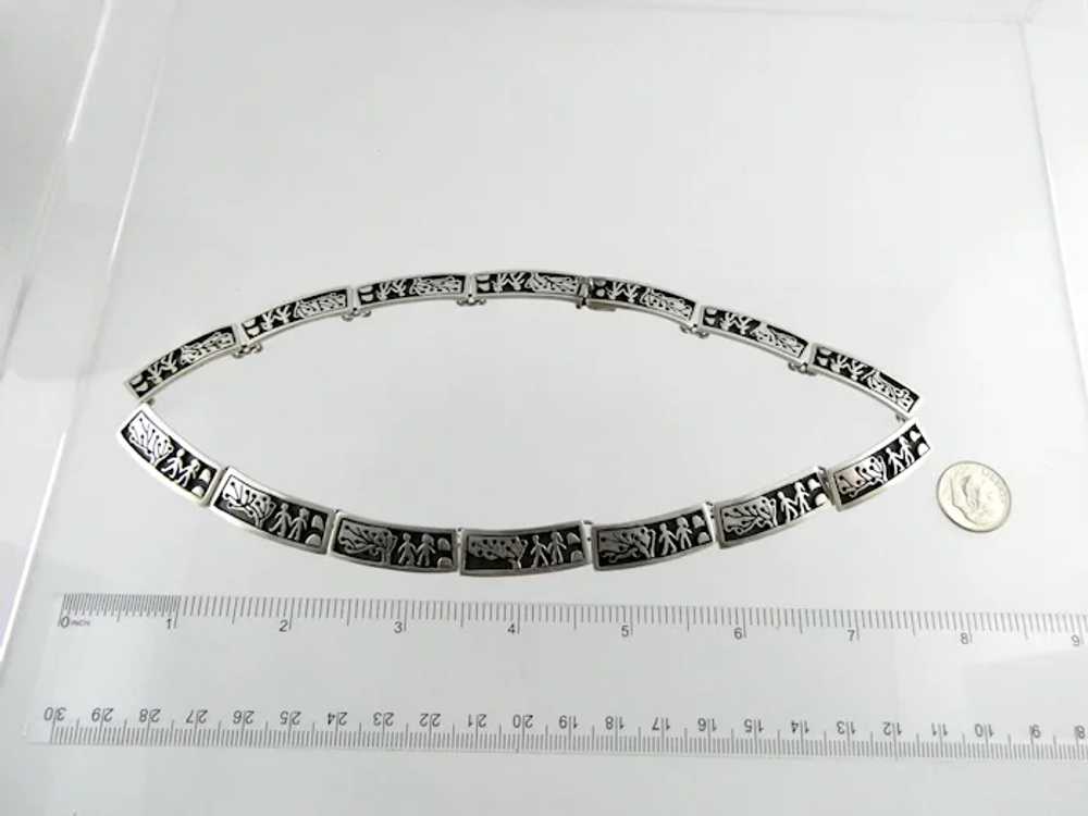 Los Ballesteros Taxco Mexico Sterling Silver Glyp… - image 6