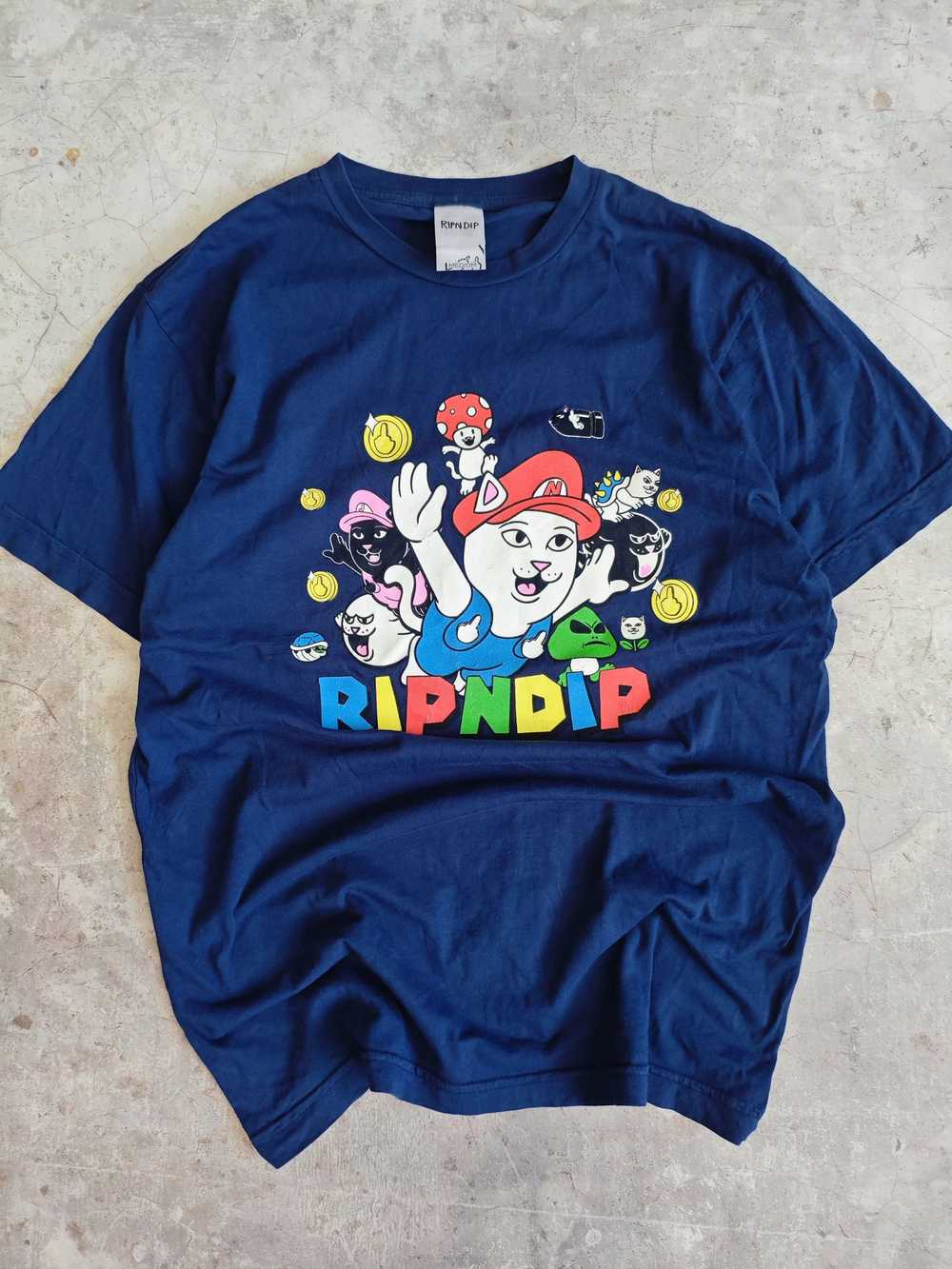 Band Tees × Humor × Rip N Dip Ripndip Super Mario… - image 3