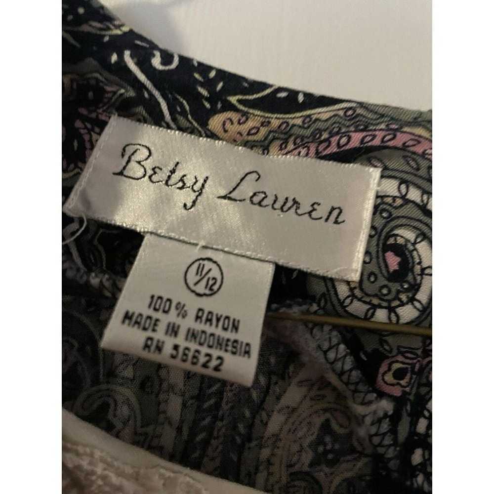 Betsy Lauren Retro Cottage Core Shortsleeved Dres… - image 3