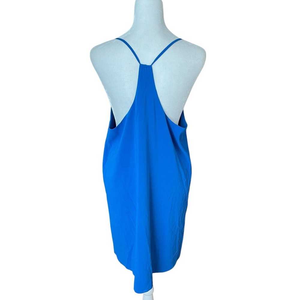 Alice & Olivia Medium Shift Dress Bright Blue Vne… - image 11