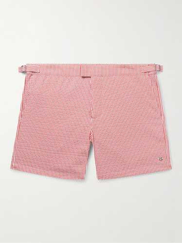 Loro Piana o1srvl11e1024 Schooner Swim Short in R… - image 1