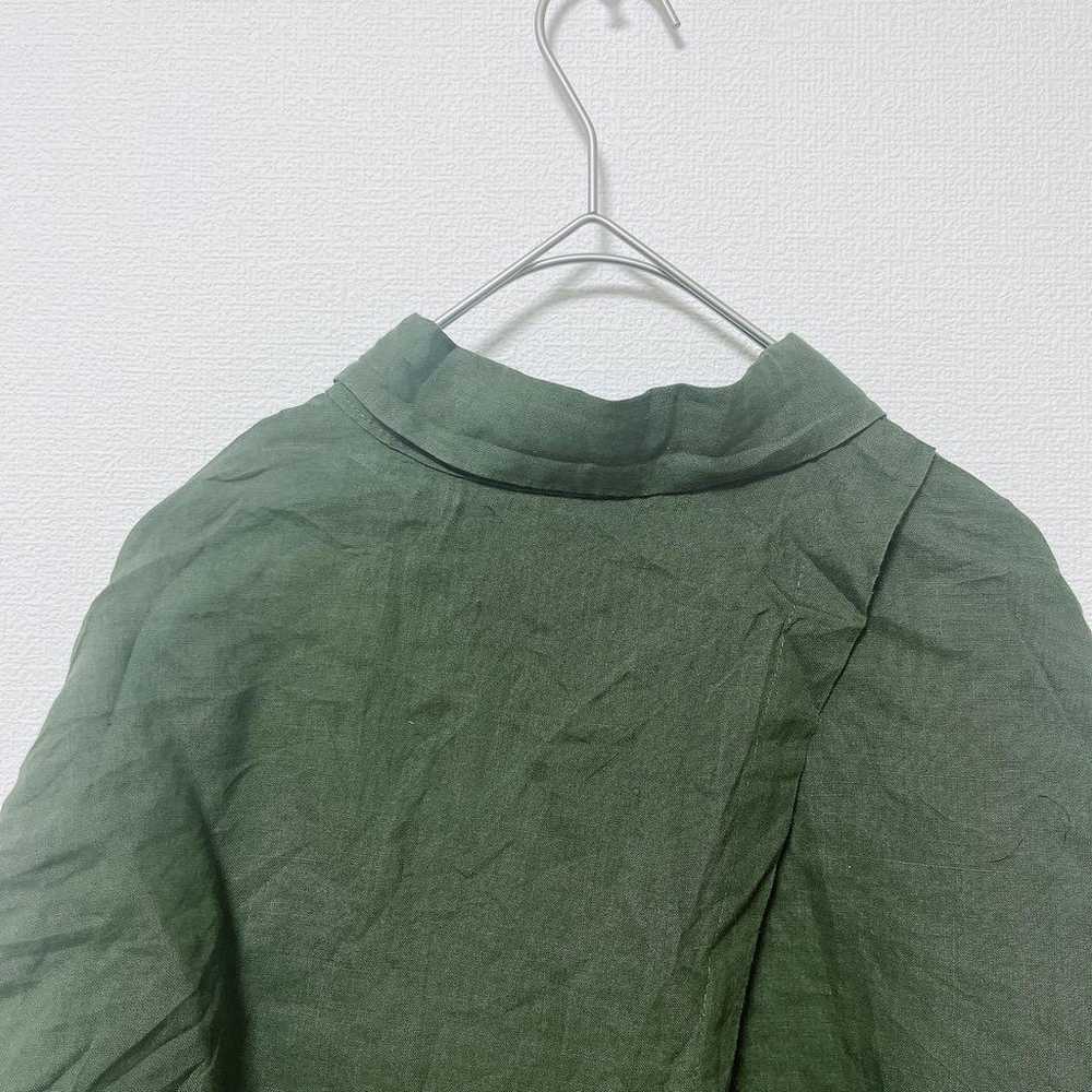 INDIBRAND Blouse Shirt Green F Korean brand Styli… - image 11