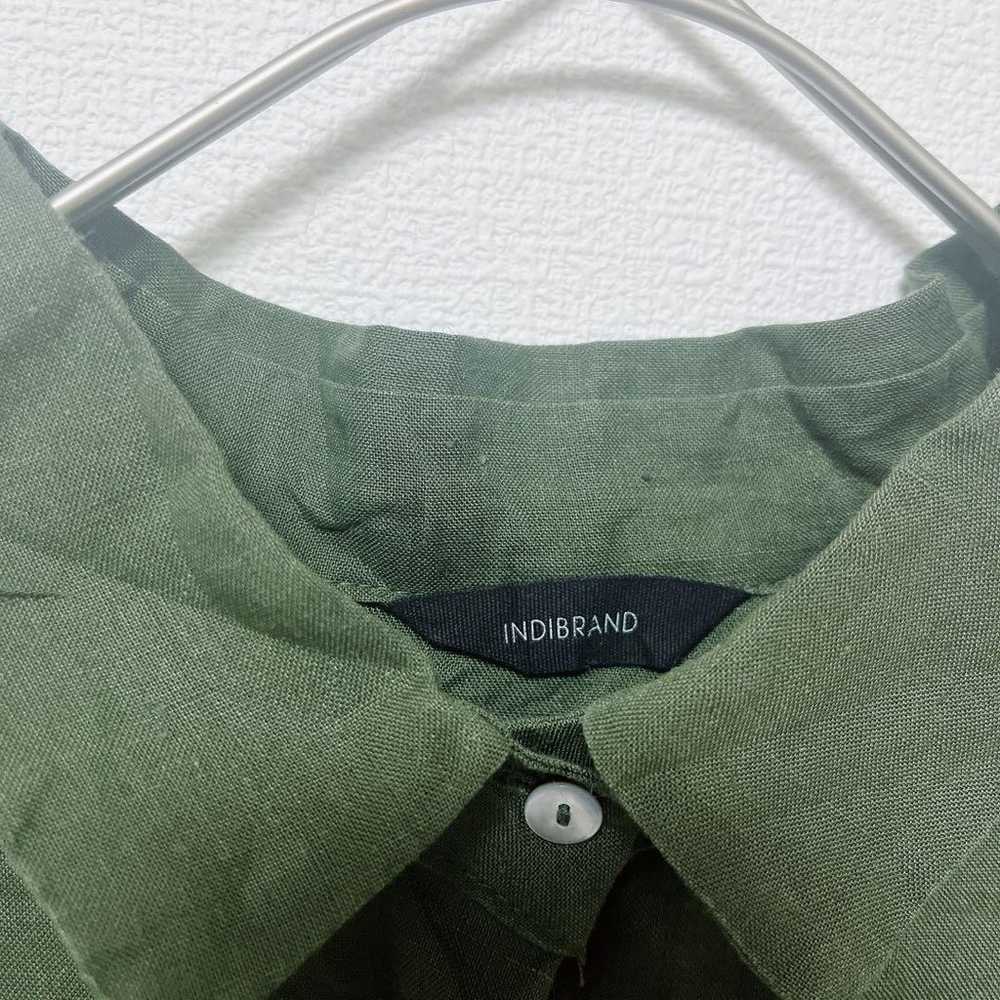 INDIBRAND Blouse Shirt Green F Korean brand Styli… - image 4