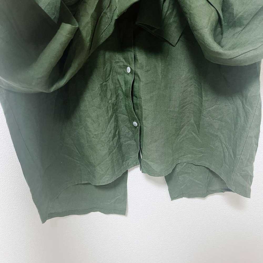 INDIBRAND Blouse Shirt Green F Korean brand Styli… - image 7