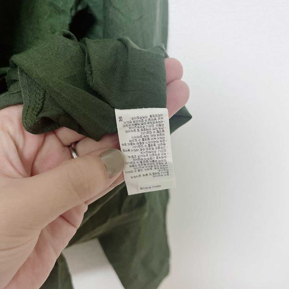 INDIBRAND Blouse Shirt Green F Korean brand Styli… - image 9