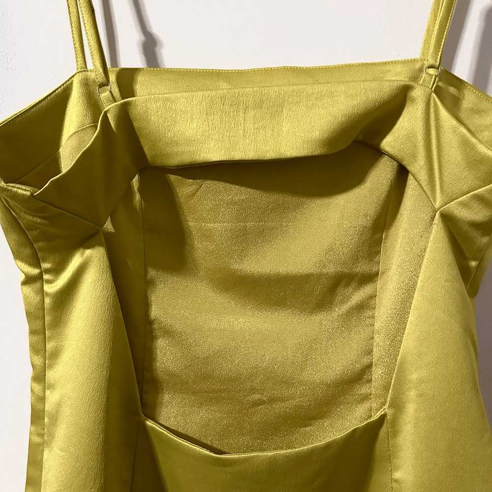 Superdown Sarah Chartreuse Sleeveless Mini Dress … - image 10