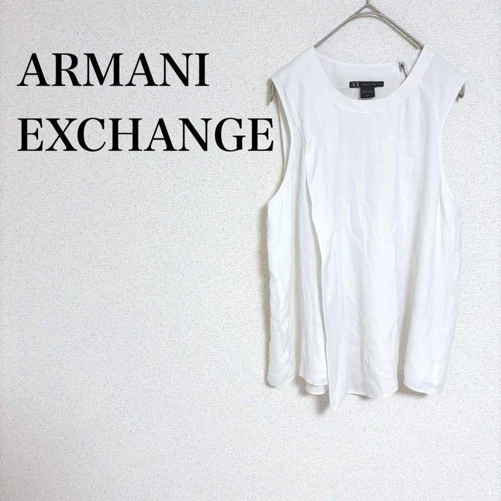 b808 AIX Armani Exchange Sleeveless Cut T-shirt W… - image 1