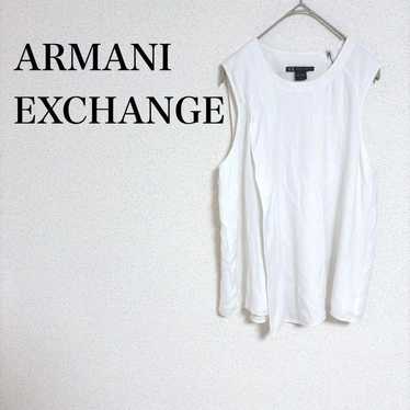 b808 AIX Armani Exchange Sleeveless Cut T-shirt W… - image 1