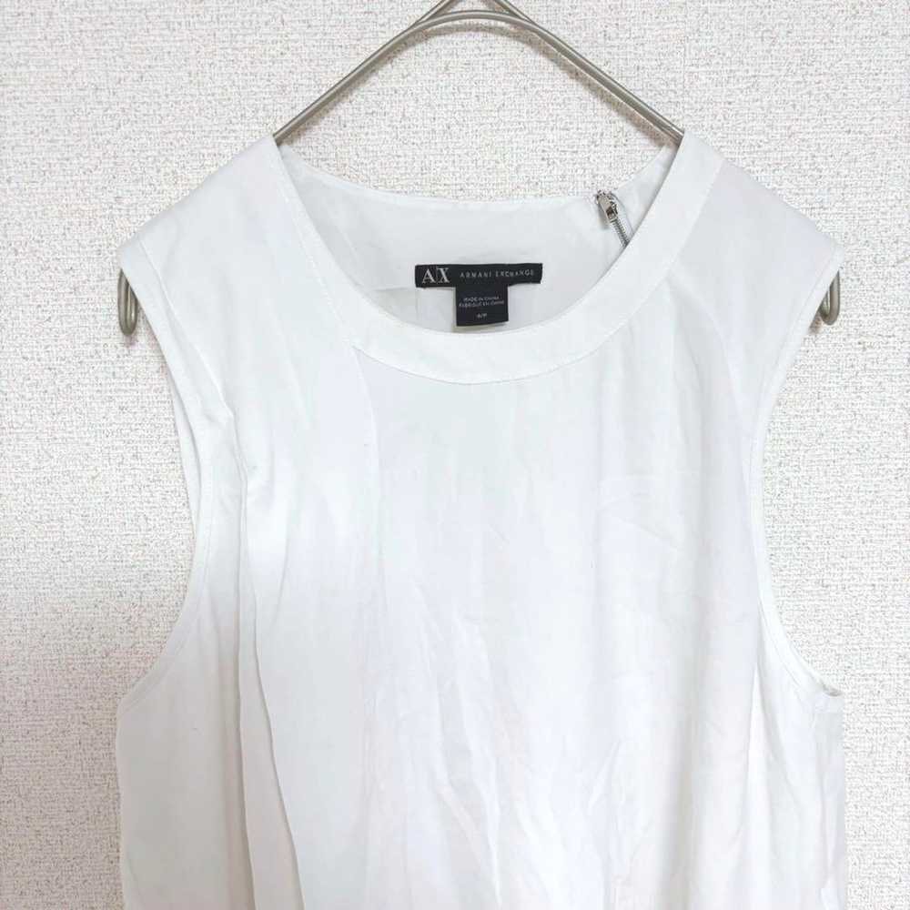 b808 AIX Armani Exchange Sleeveless Cut T-shirt W… - image 2