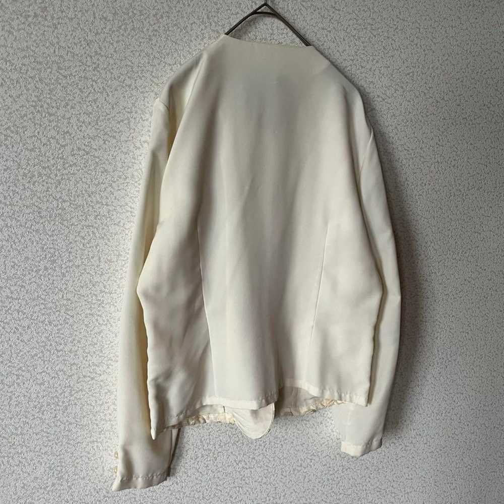 【Vintage】Blouse Shirt Flower pattern Showa retro - image 6