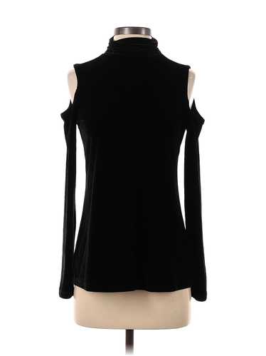 Susan Graver Women Black Long Sleeve Top XXS