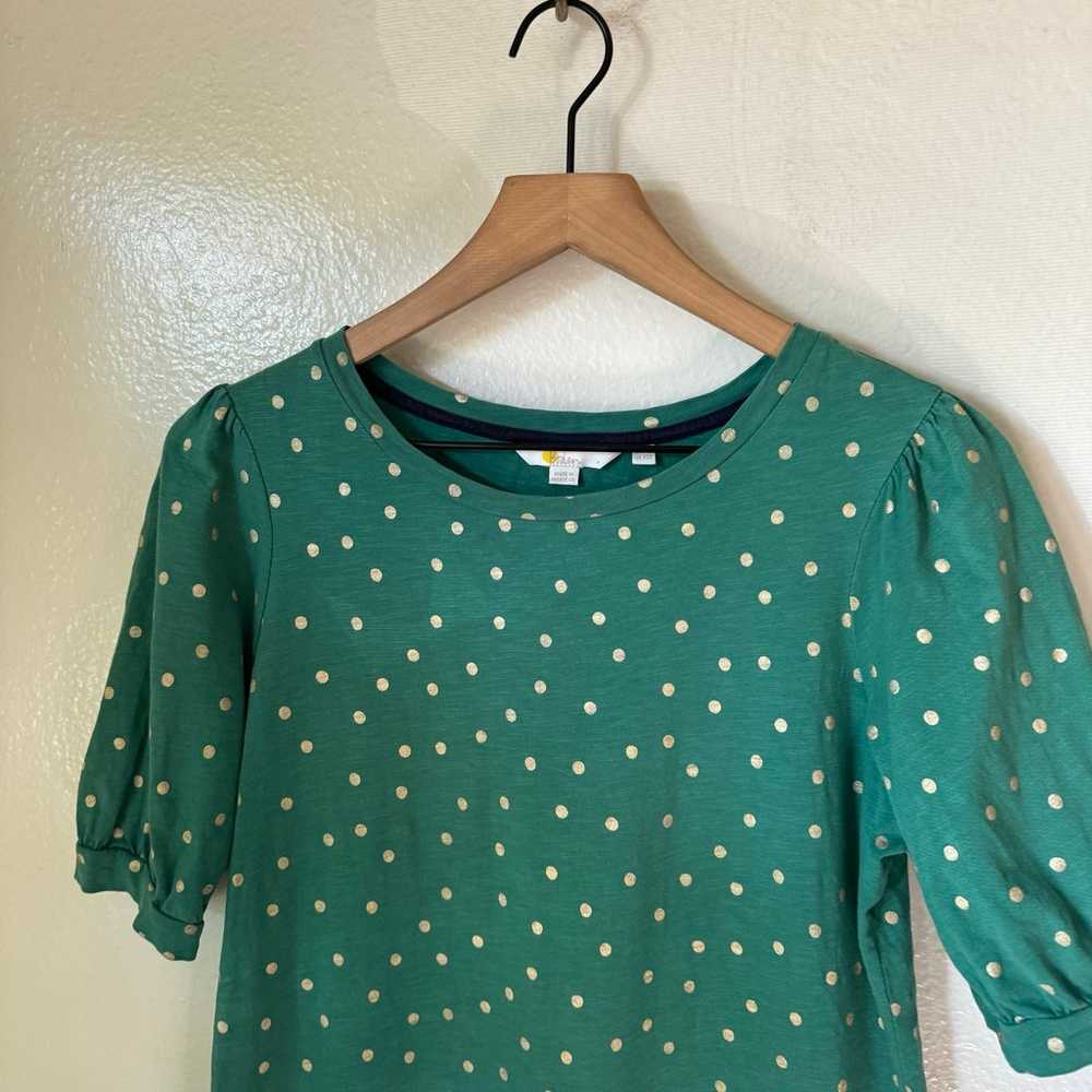 Boden | Zoe Polka Dot T-Shirt Dress - image 2