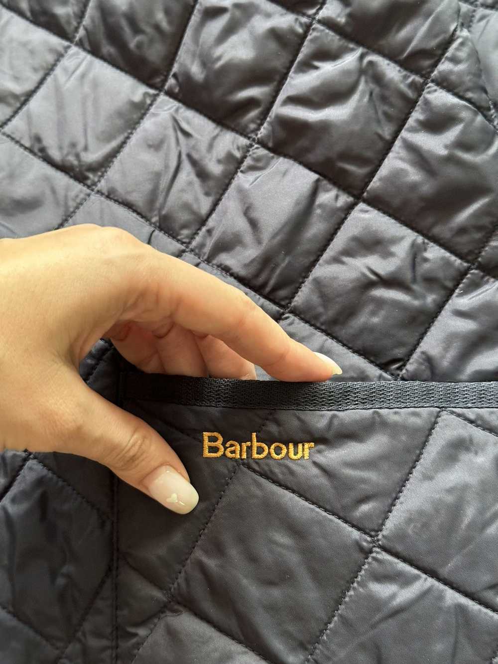 Barbour × Designer × Streetwear Barbour navy quil… - image 4