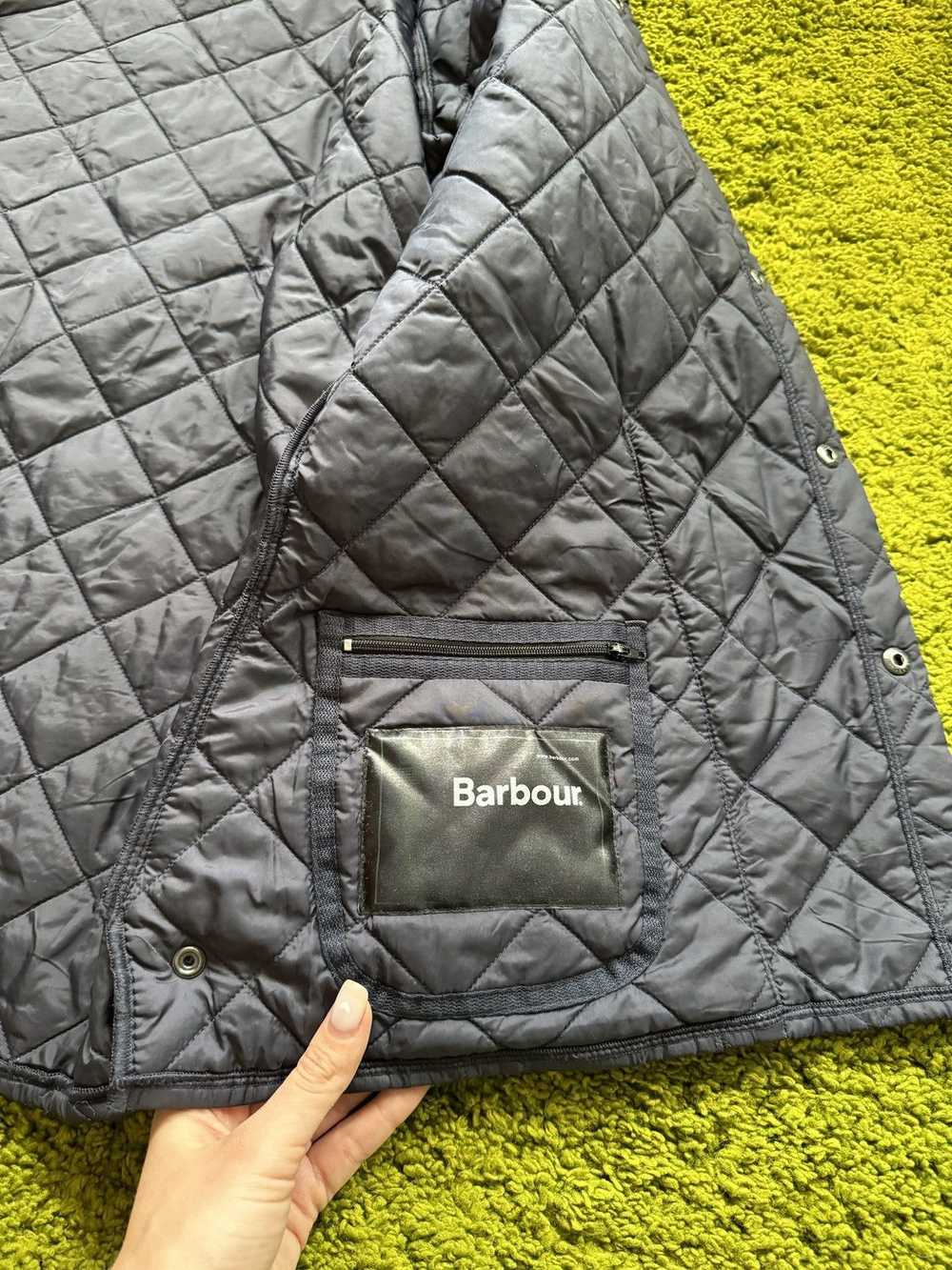 Barbour × Designer × Streetwear Barbour navy quil… - image 6