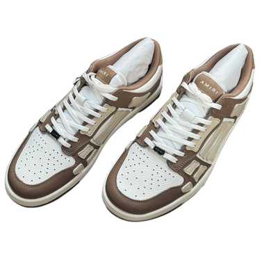 Amiri Leather low trainers - image 1