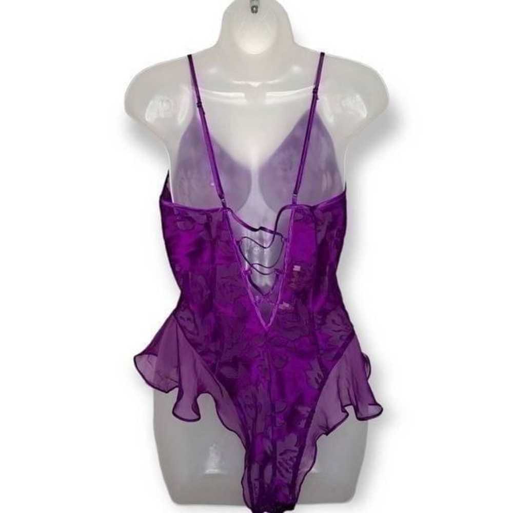 Victoria's Secret Gold Label Vintage Purple Bodys… - image 2