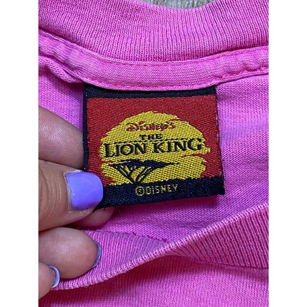 Vintage 90s The Lion King Single Stitch Baby Tee … - image 3