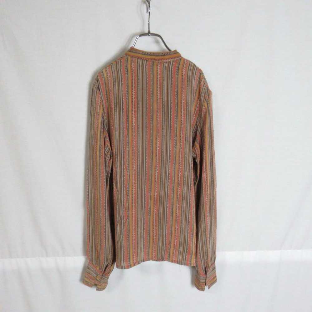 90s vintage silk blouse shirt with ribbon design … - image 5