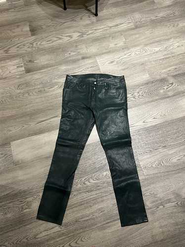 Rick Owens Rick Owens Leather Tyrone Pants - image 1