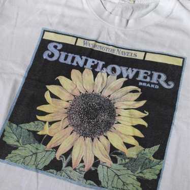 SUNFLOWER Brand Sunflower T-shirt Short Sleeve Whi