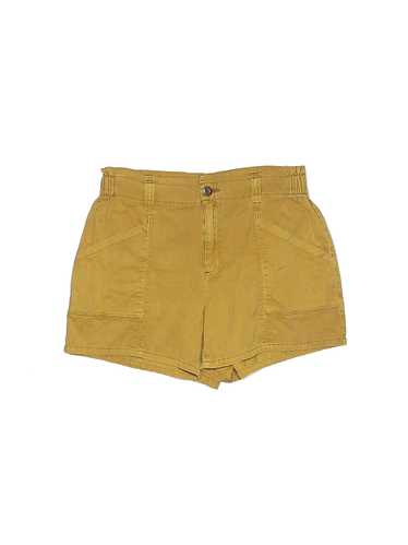 Old Navy Women Yellow Khaki Shorts M