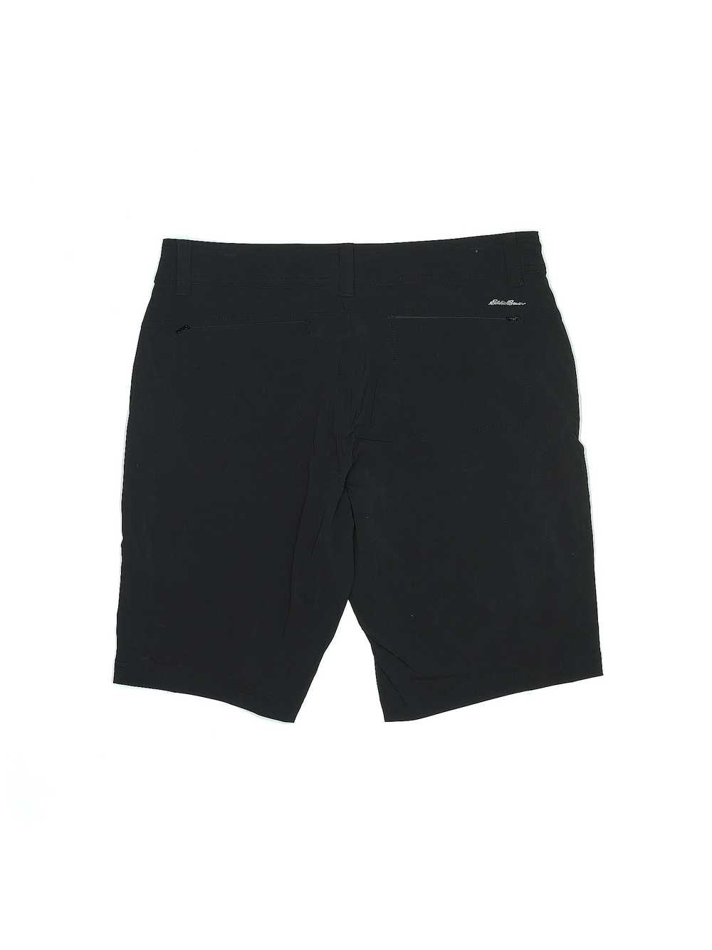 Eddie Bauer Women Black Athletic Shorts 14 - image 2