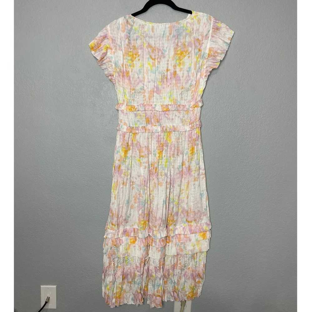 Current Air Watercolor Spring Midi Dress size sma… - image 3