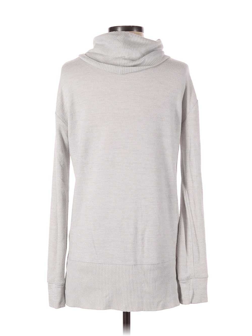 Gap Women Gray Turtleneck Sweater XS - image 2